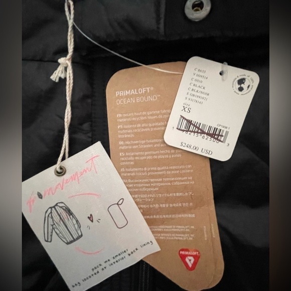 Free People FP Movement Lightweight As a Feather Packable Jacket NWT - Picture 12 of 12